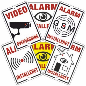 Indvendige Alarmmærker