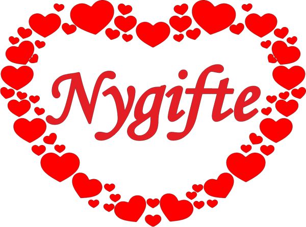 Nygift skilt Nygift skilt